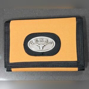 Tecas Longhorns Orange  Wallet UT Austin